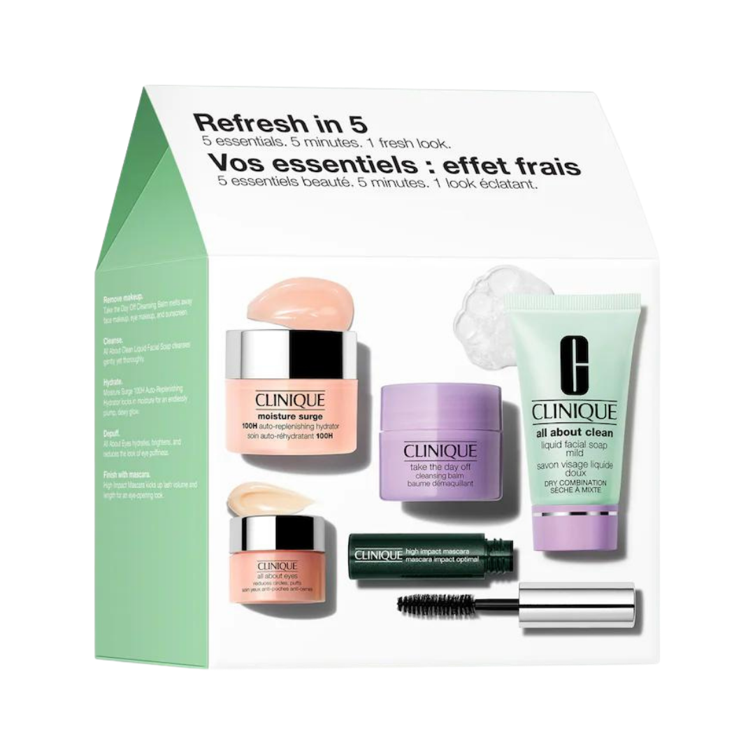 Clinique Set Refresh in 5 *Envío Gratis*