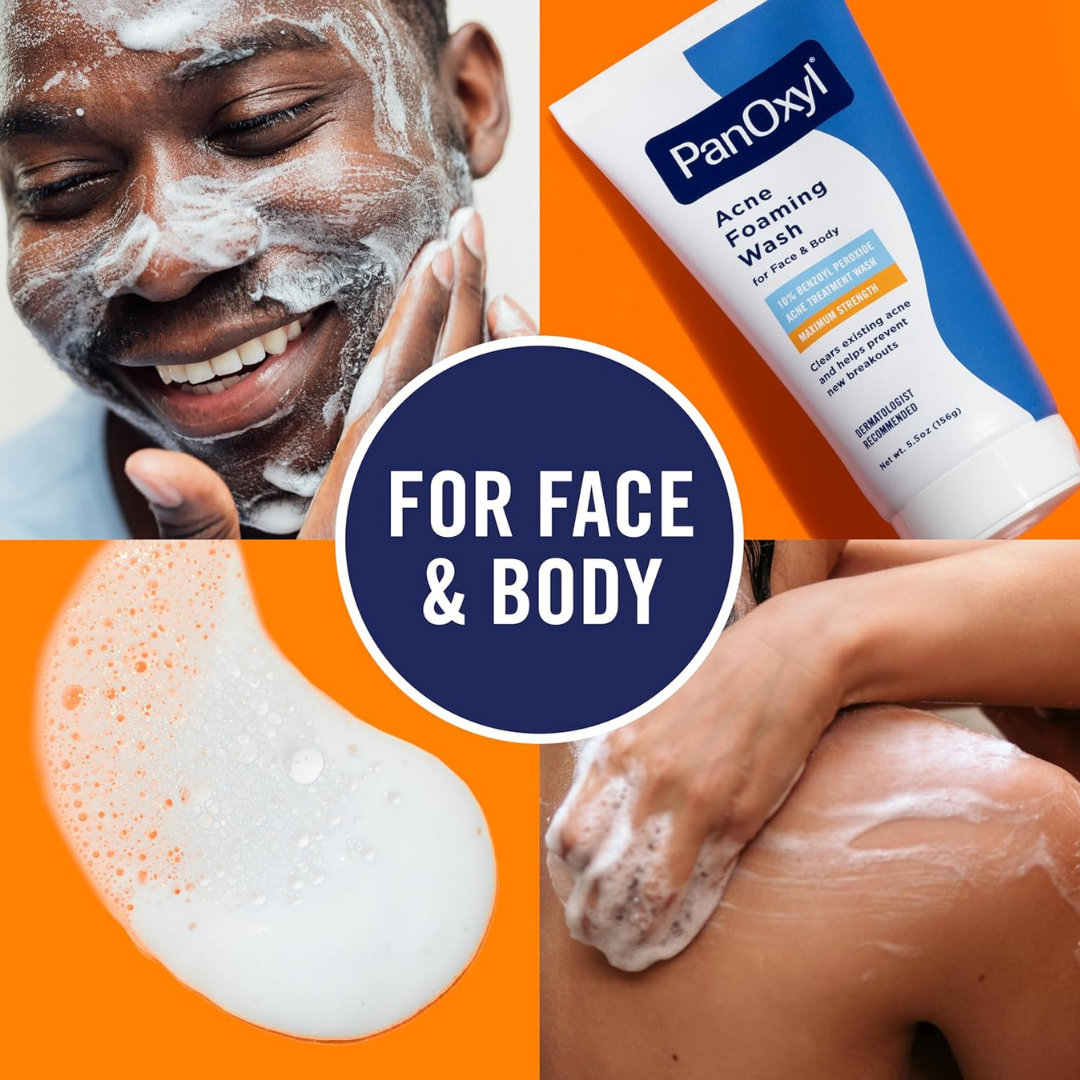 PanOxyl Limpiador Facial para Acné 156g