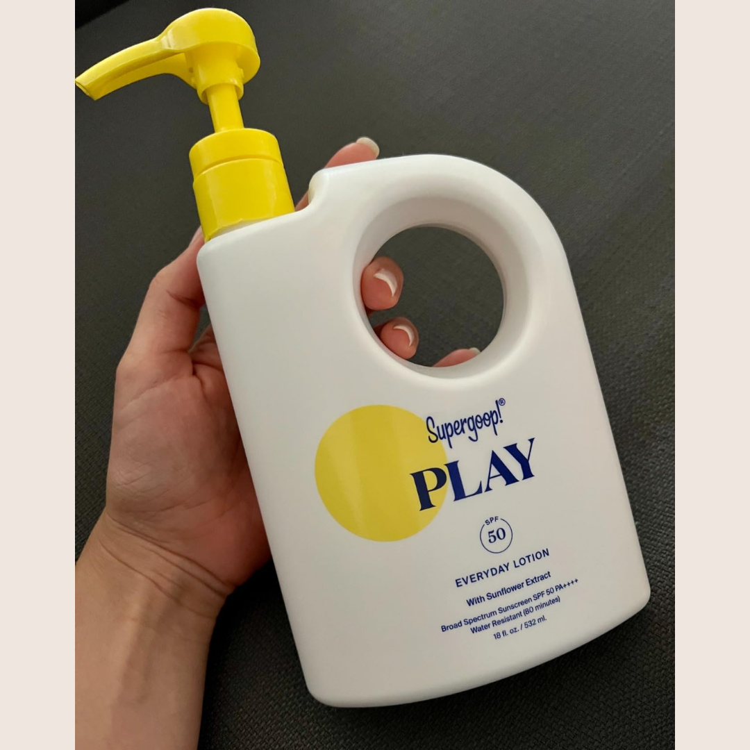 Supergoop Play Sunscreen SPF 50 Waterproof 532ml Family Size *Envío Gratis*
