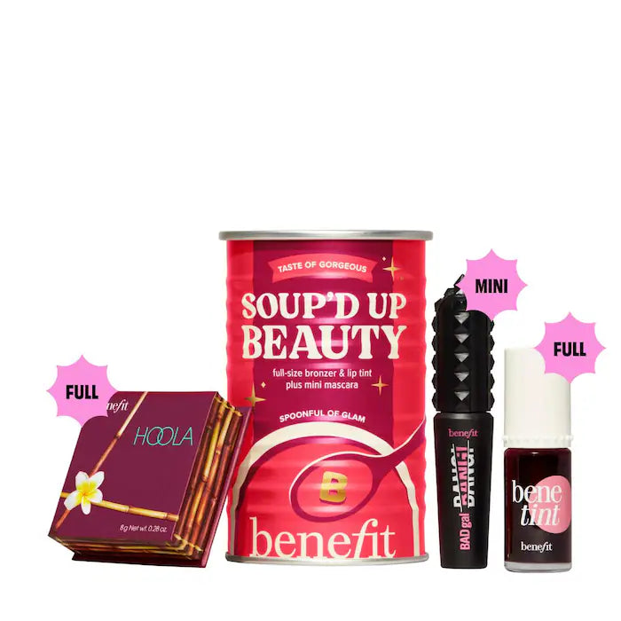 Benefit Soup'd Up Beauty: Hoola Bronzer + Benetint + Mascara *Envío Gratis*