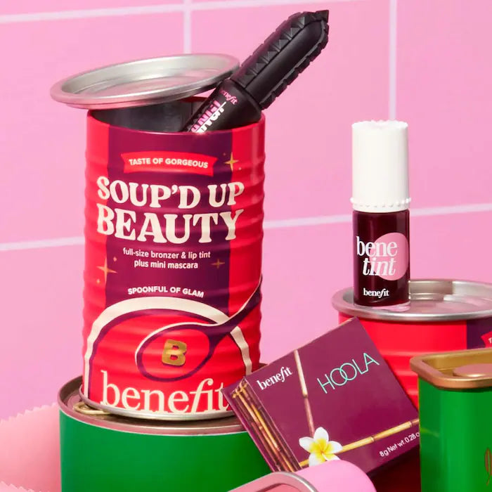 Benefit Soup'd Up Beauty: Hoola Bronzer + Benetint + Mascara *Envío Gratis*