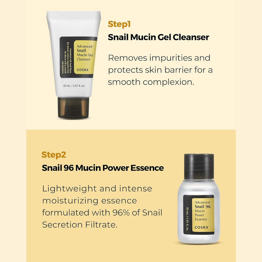 Snail Mucin Travel Kit COSRX