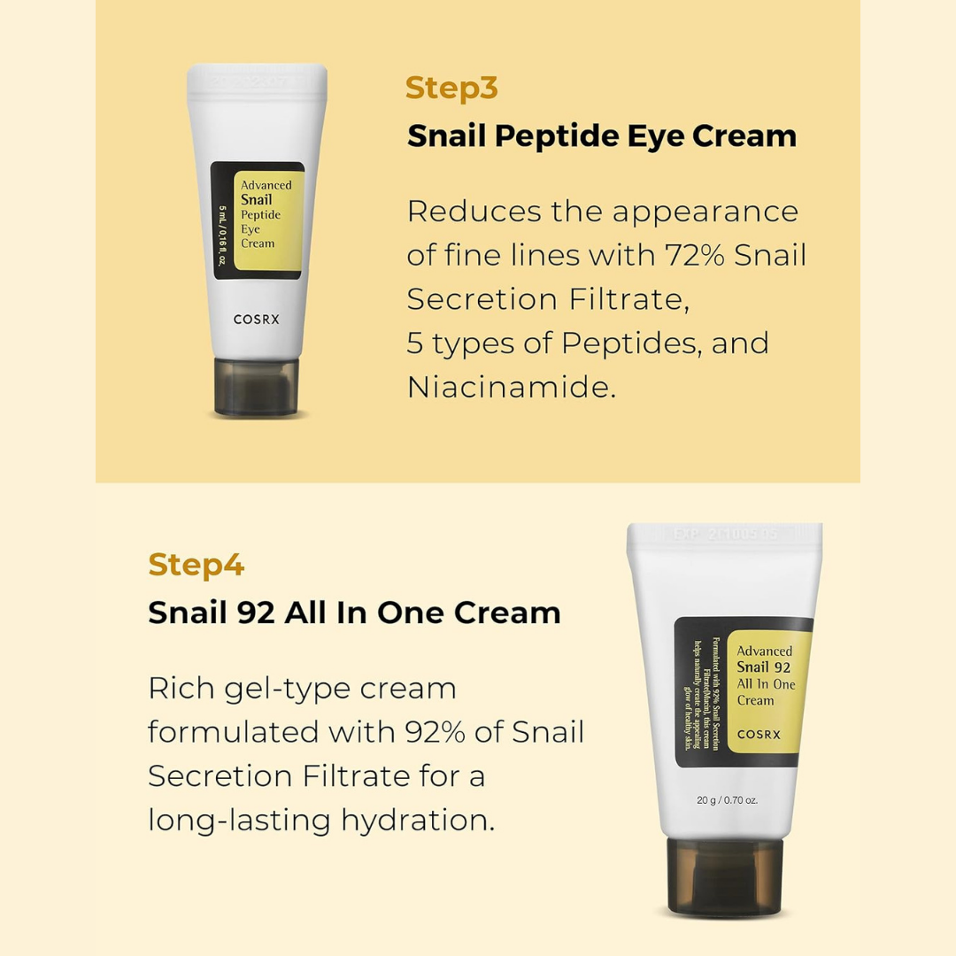 Snail Mucin Travel Kit COSRX