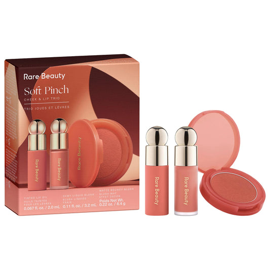 Rare Beauty Soft Pinch Cheek & Lip Trio Makeup Gift Set *Envío Gratis*