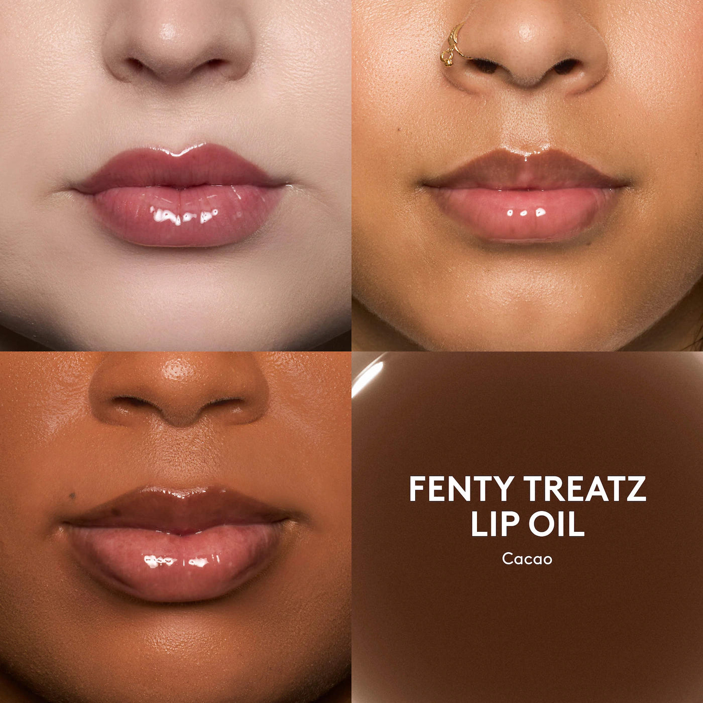 Fenty Beauty Chocolit Treatz Lip Luminizer + Lip Oil Duo *Envío Gratis*
