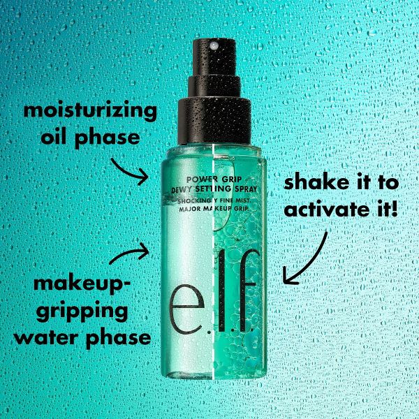 E.L.F. Power Grip Dewy Setting Spray 80ml